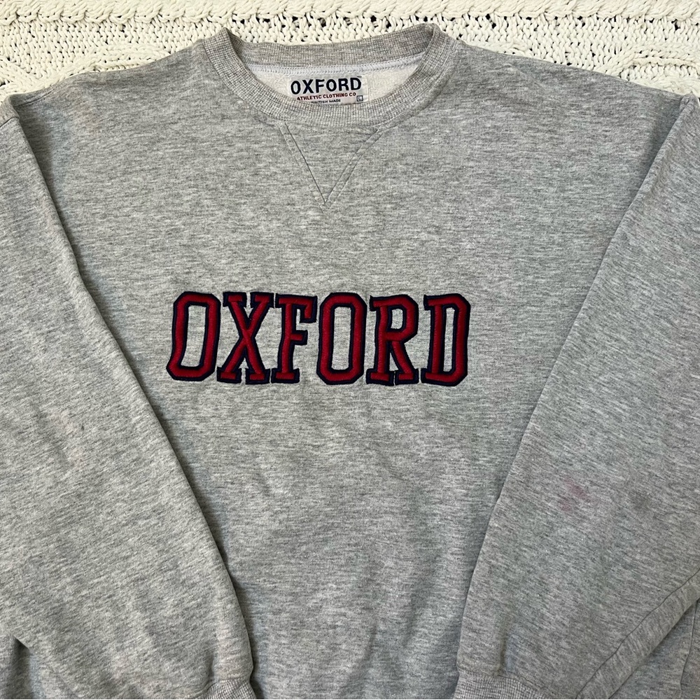 Vintage Oxford University Sweatshirt (British Made)